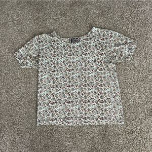 Vintage Floral All Over Print T Shirt women's S